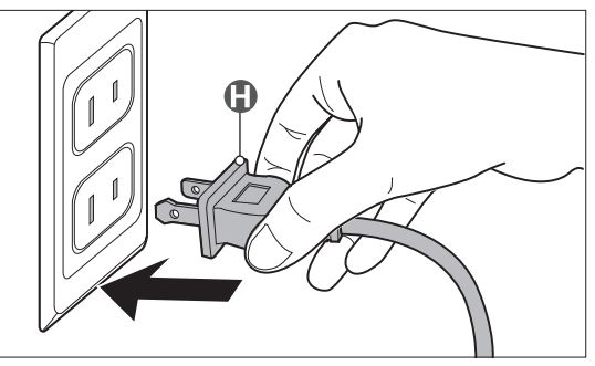 Amazon Basics 8-Sheet Cross-Cut Paper Shredder Plug or Unplug the switch