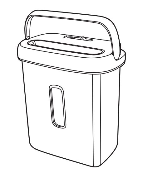 Amazon Basics 8-Sheet Cross-Cut Paper Shredder