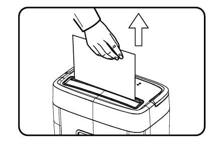 Bonsaii 6-Sheet Micro-Cut Shredder (C261-D) Paper Out