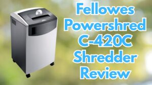 Fellowes Powershred C-420C Shredder Review Image