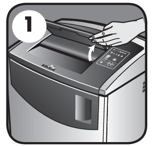 Fellowes-c-420c-shredder-Cleaning-auto-start-infrared-sensors-Step-1