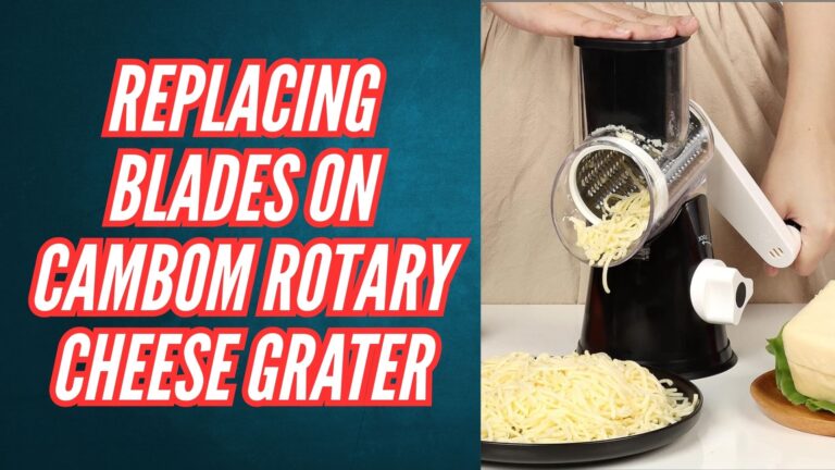 Replacing Blades on Cambom Rotary Cheese Grater Image