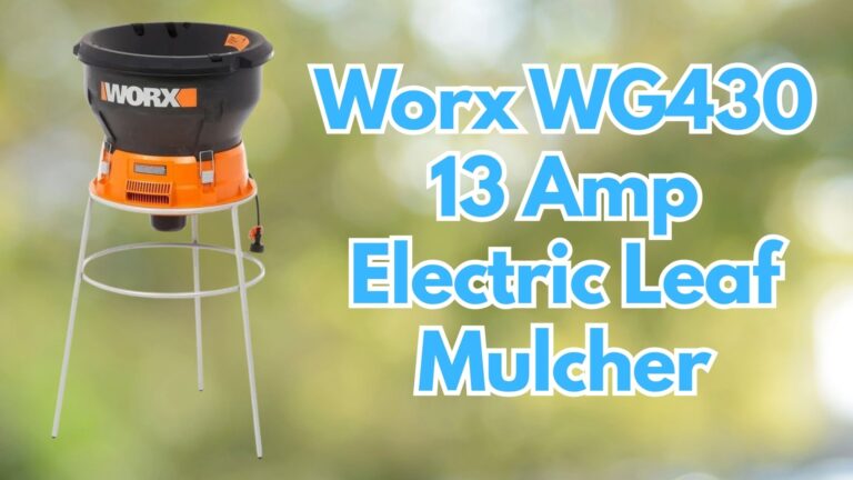 Worx WG430 13 Amp Electric Leaf Mulcher Image