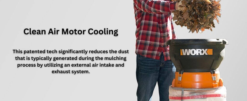 Worx WG430 Clean Air Motor Cooling