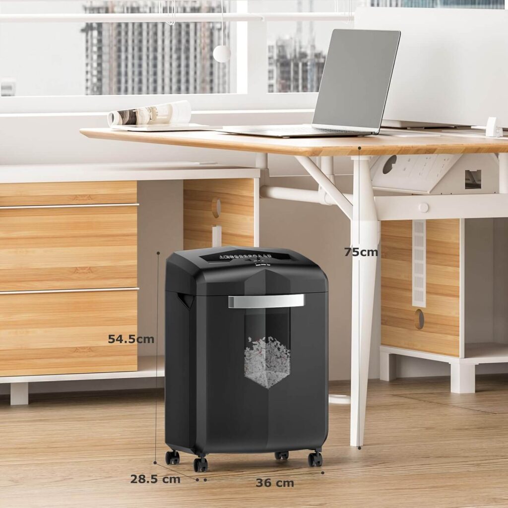 Bonsaii C149-C cross-cut heavy duty shredder Dimensions