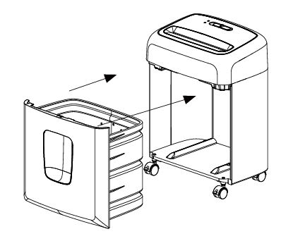 Bonsaii-C206-G-paper-shredder-head-close