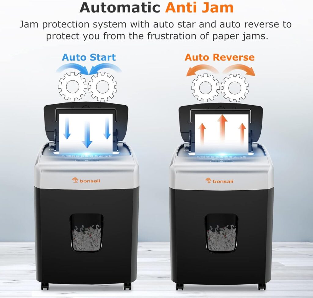 Bonsaii C233-B shredder Jam Proof System (Automatic)