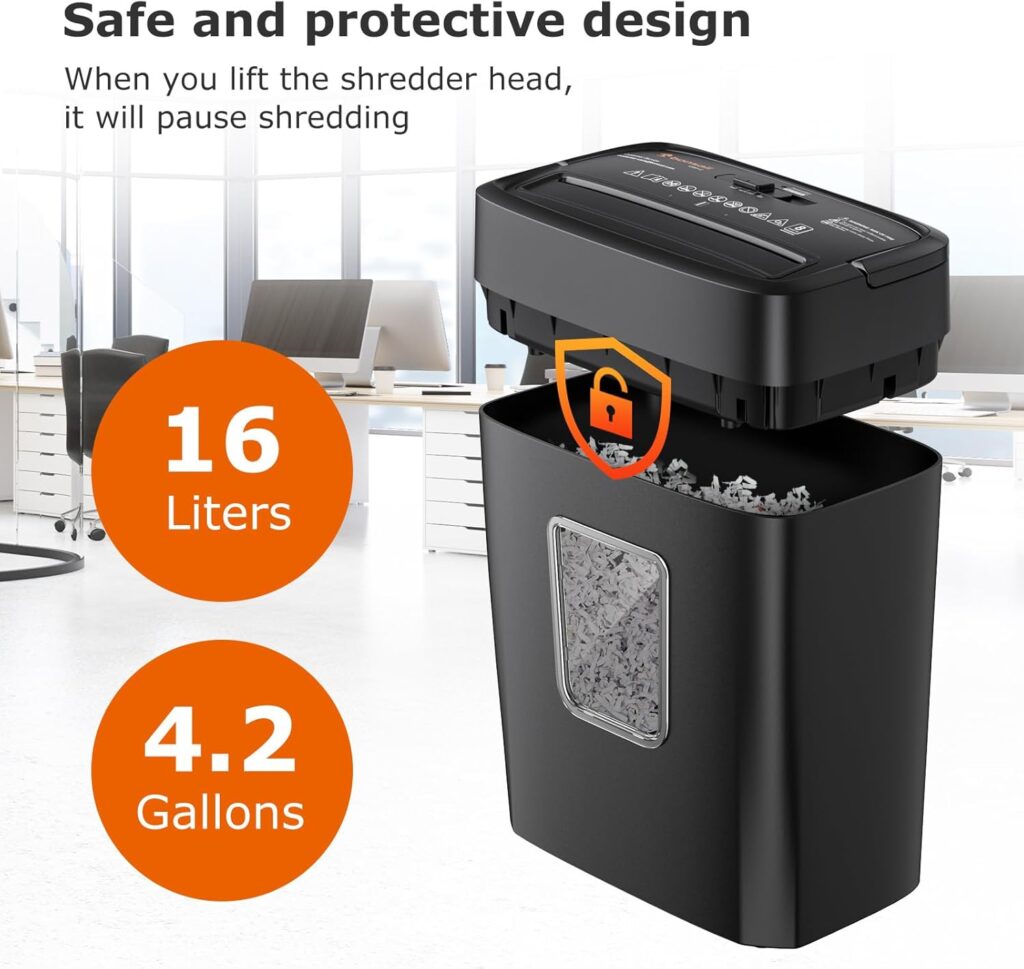 Bonsaii C261-C cross-cut paper shredder design