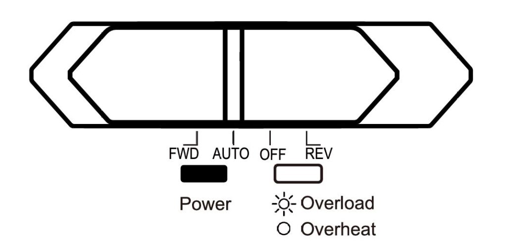 Bonsaii C266-A cross cut paper shredder Power ON Indicator