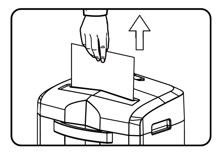 Bonsaii C266-A cross cut shredder paper Out image