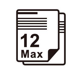Bonsaii C266-A cross cut shredder maximum paper capacity