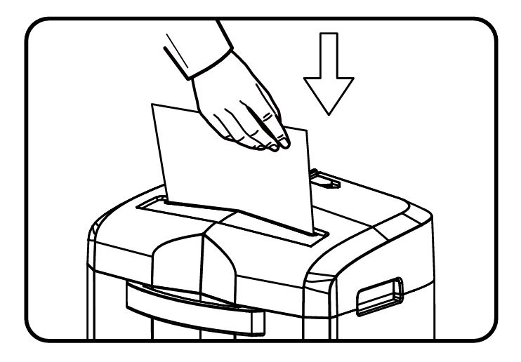 Bonsaii C266-B 12-Sheet Micro-Cut Paper Shredder Feeding Paper Indicator