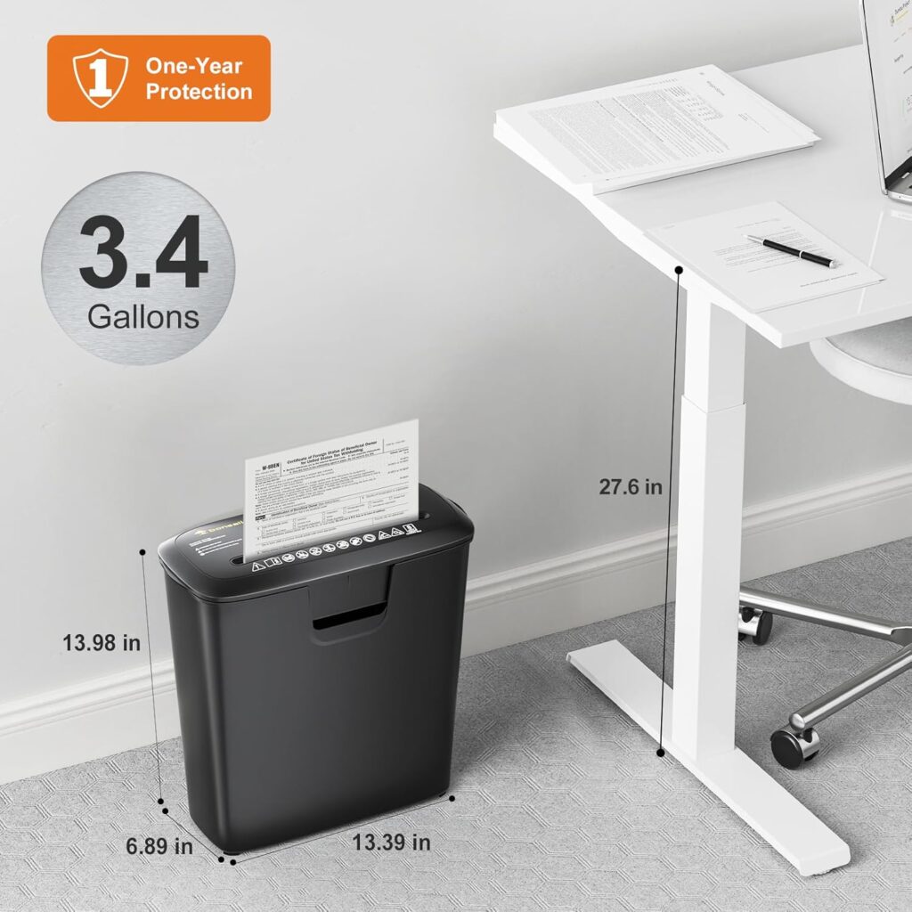 Bonsaii-S120-C-shredder-wastebasket