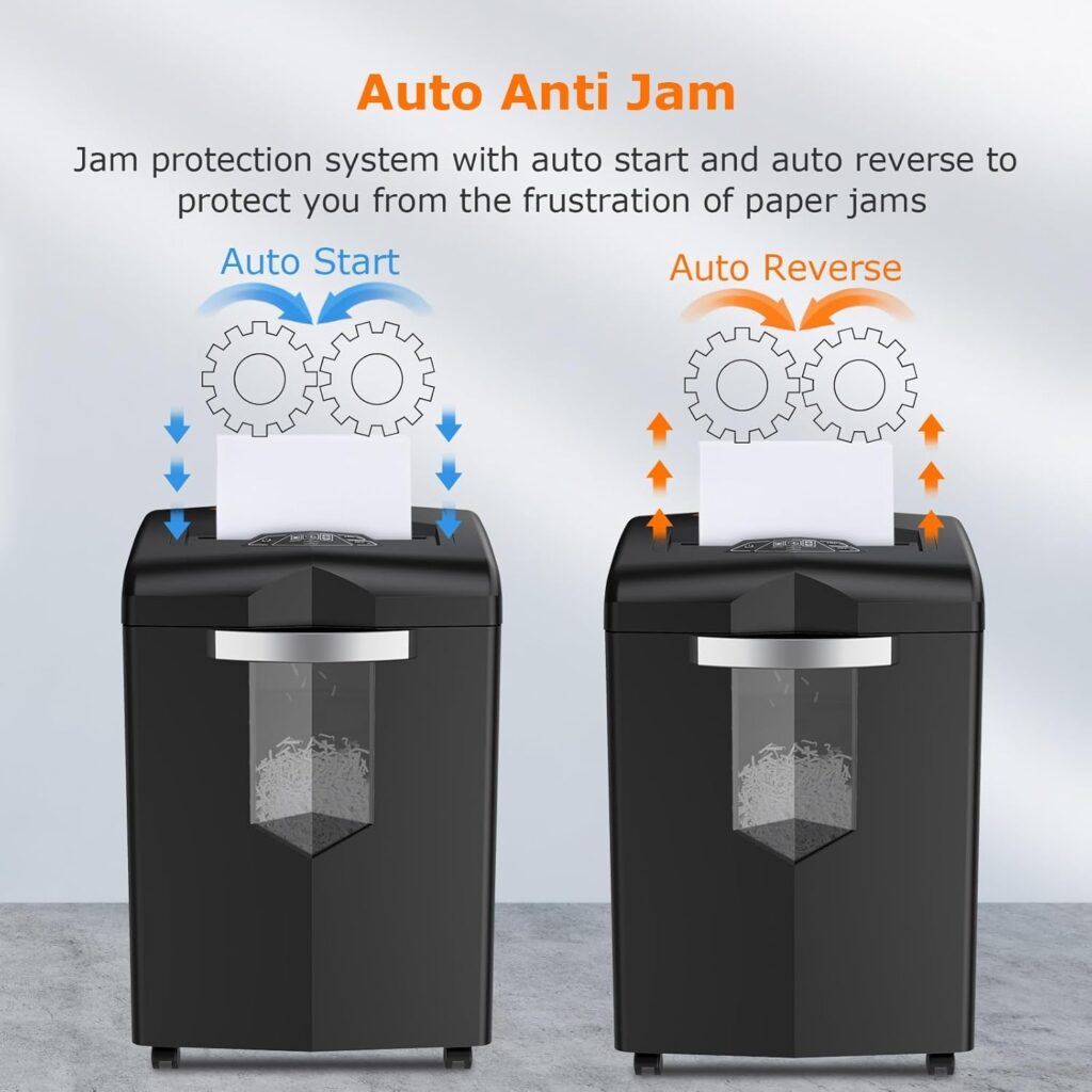 Bonsaii-c144-d-shredder-jam-protection-automatic-system