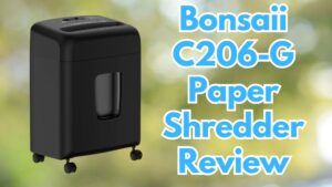 Bonsaii-c206-g-micro-cut-paper-shredder-review
