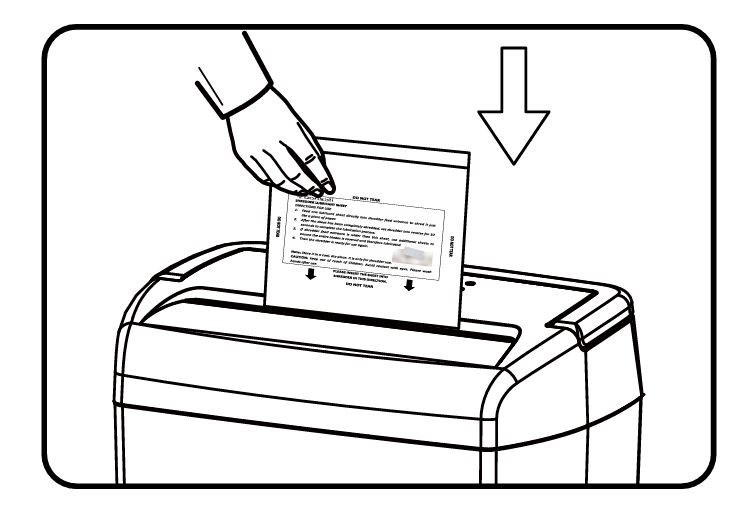 Bonsaii-C209-D-paper-shredder-feeding-lubricant-sheet-pack