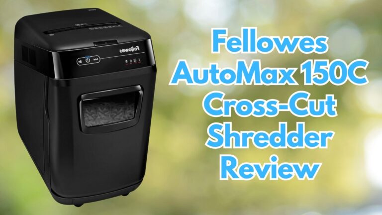 Fellowes AutoMax 150C Cross-Cut Shredder Review Image