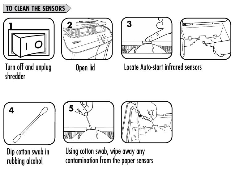 Fellowes-AutoMax-600m-shredder-how-to-clean-sensors