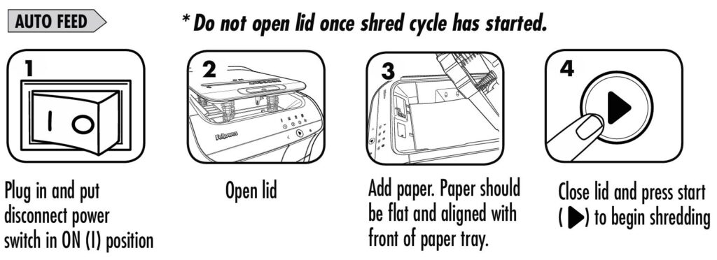 Fellowes-AutoMax-600m-shredder-how-to-use-auto-feed-shredding-option