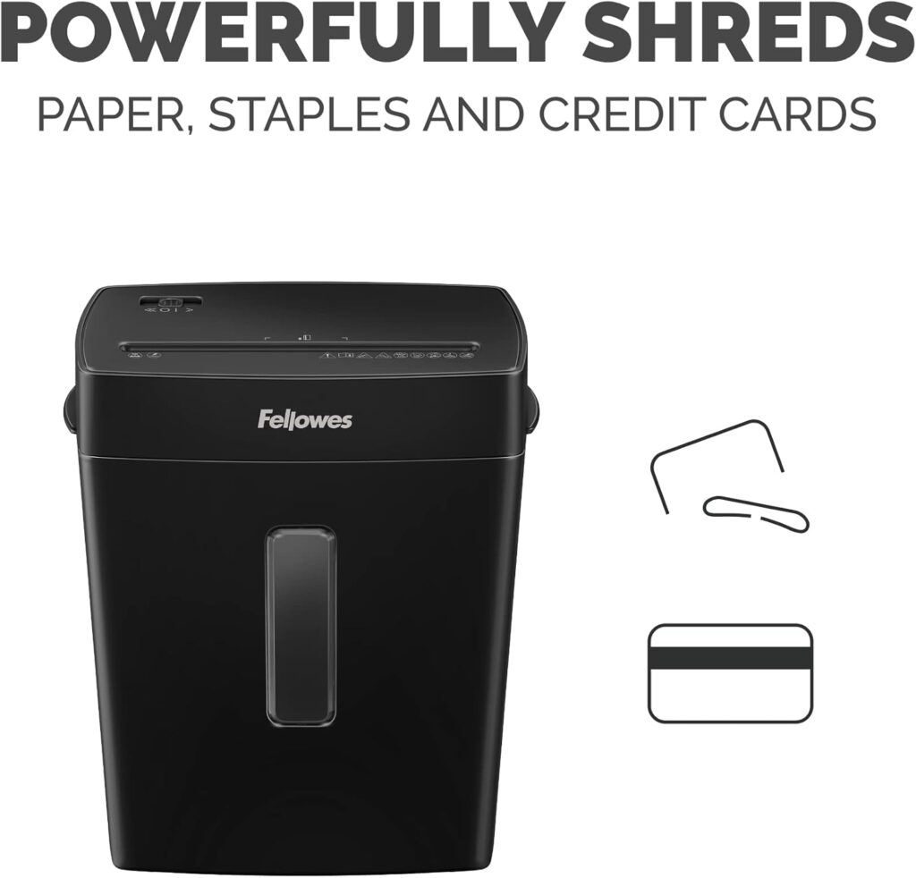Fellowes-P-40C-shredder-suitable-materials