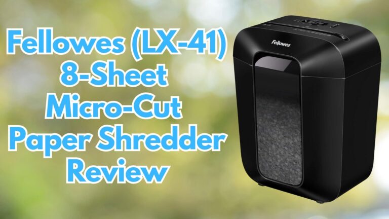 Fellowes-LX41-8-sheet-micro-cut-paper-shredder-review-image