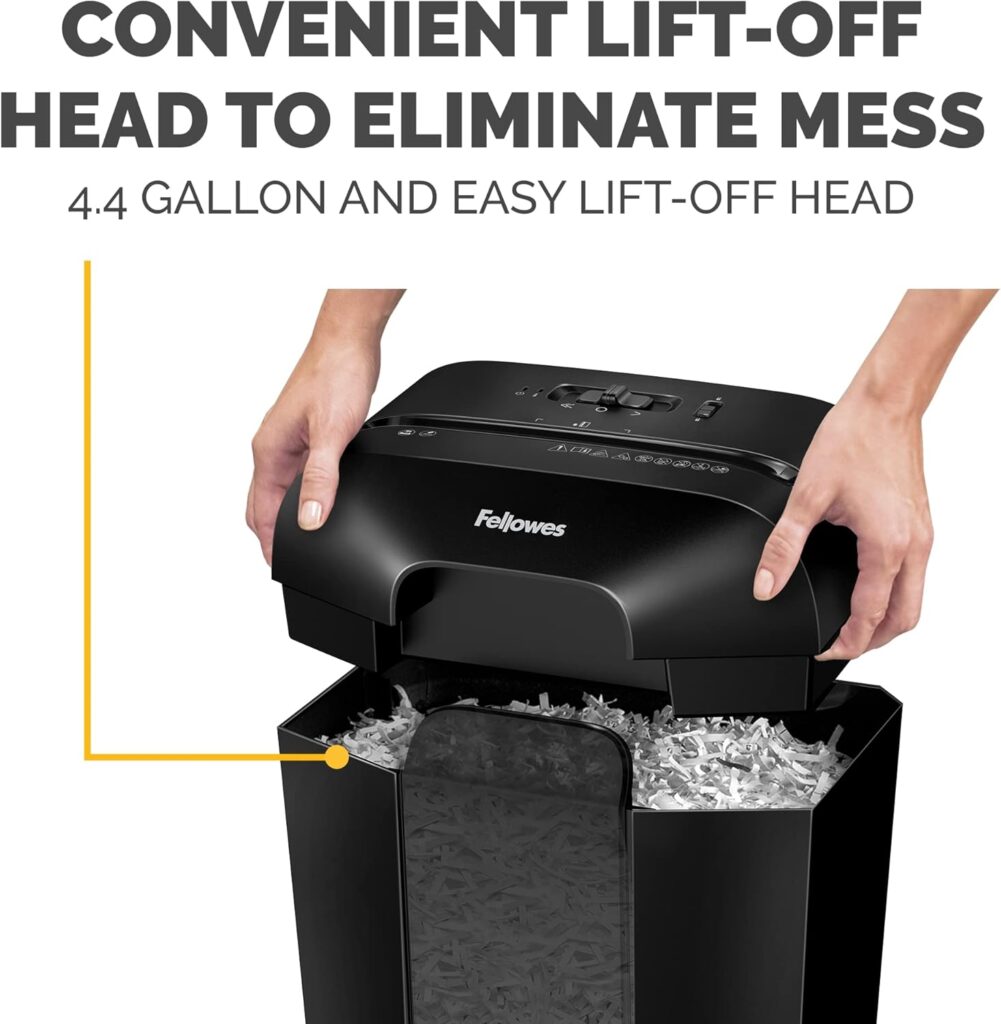 Fellowes-LX41-shredder-wastebin-image